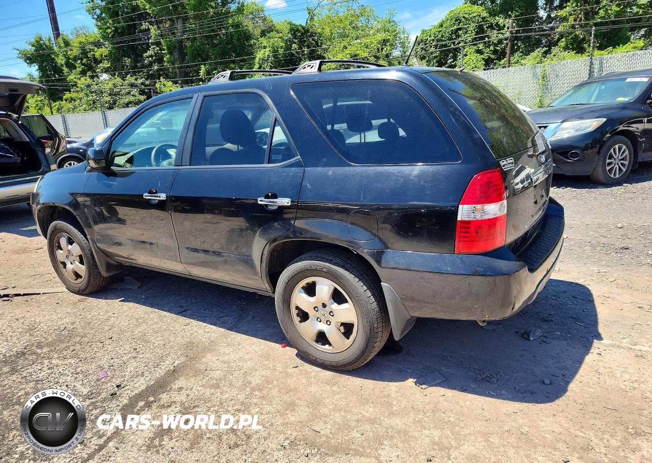 2003 Acura Mdx VIN:2HNYD18213H549834 - 2