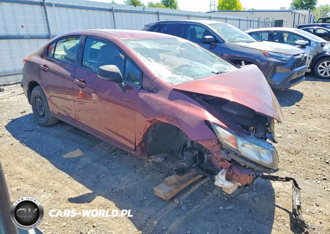 2013 Honda Civic Lx VIN:2HGFB2F51DH593292 - 4