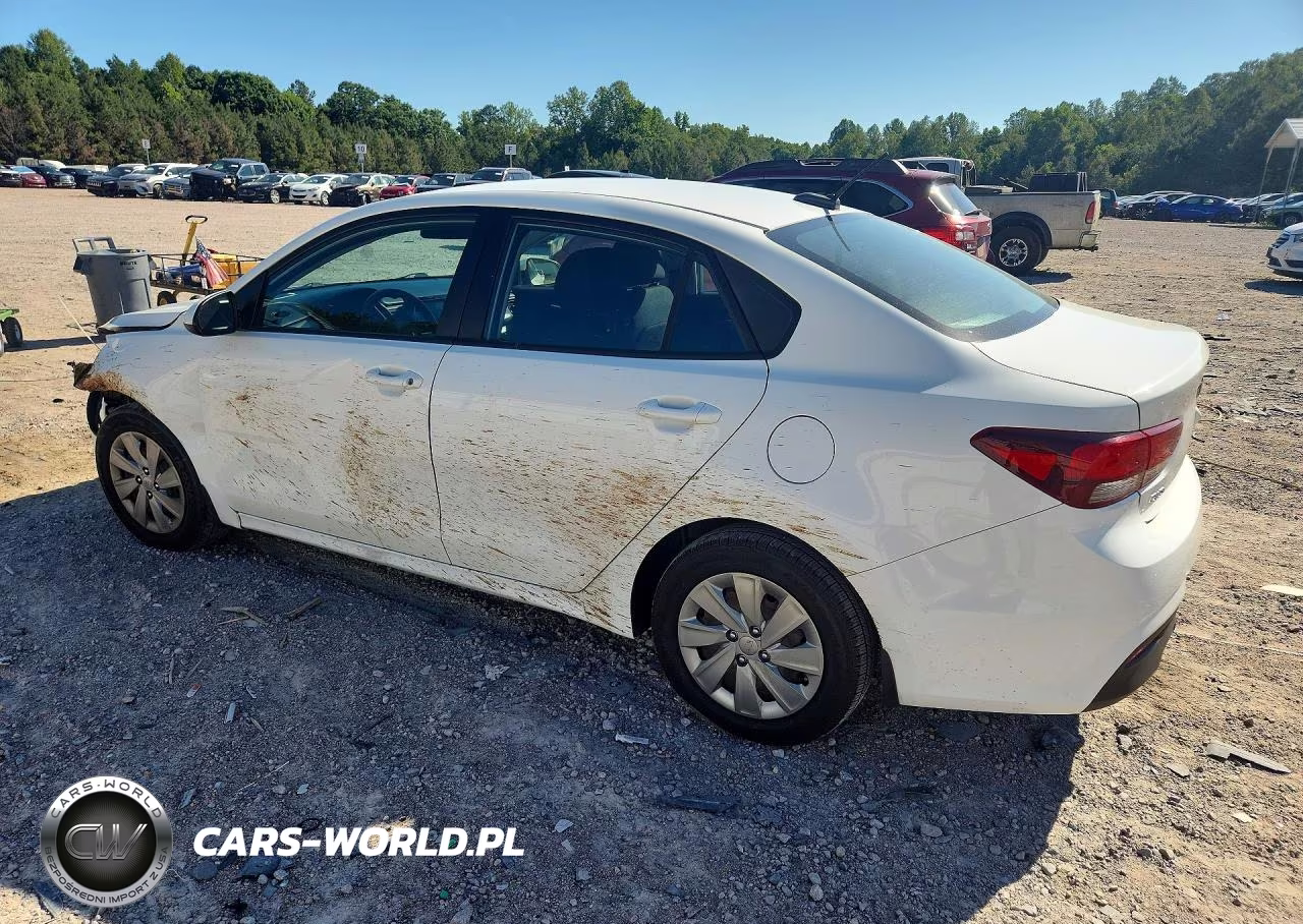 2020 Kia Rio Lx VIN:3KPA24AD5LE329635 - 2
