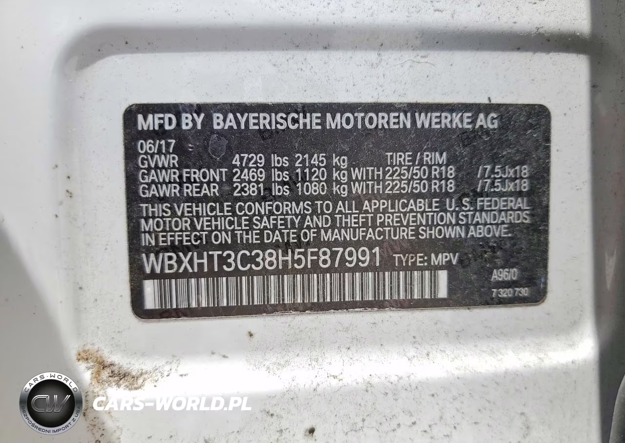 2017 BMW X1 xDrive28I VIN:WBXHT3C38H5F87991 - 13