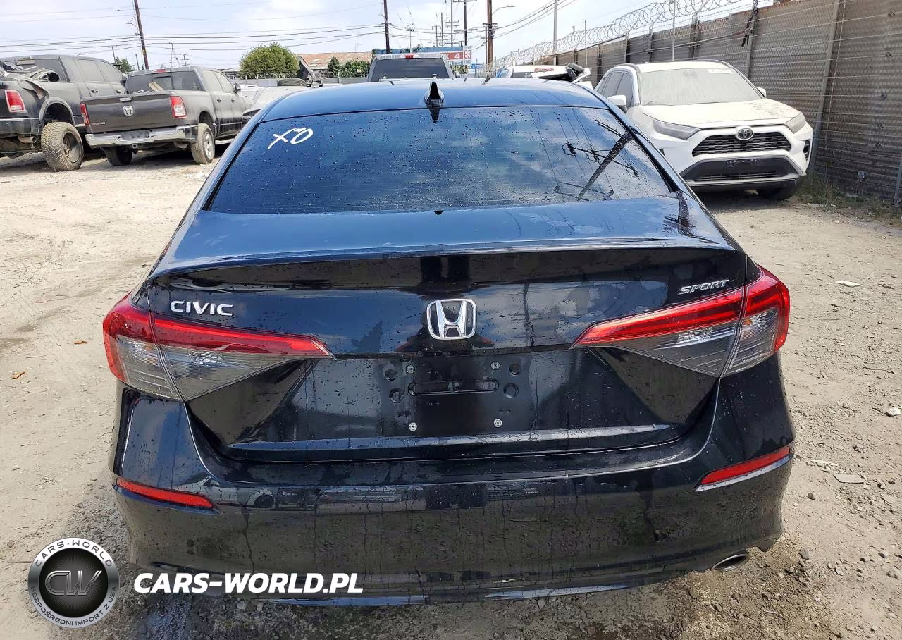 2022 Honda Civic Sport VIN:2HGFE2F54NH604262 - 6