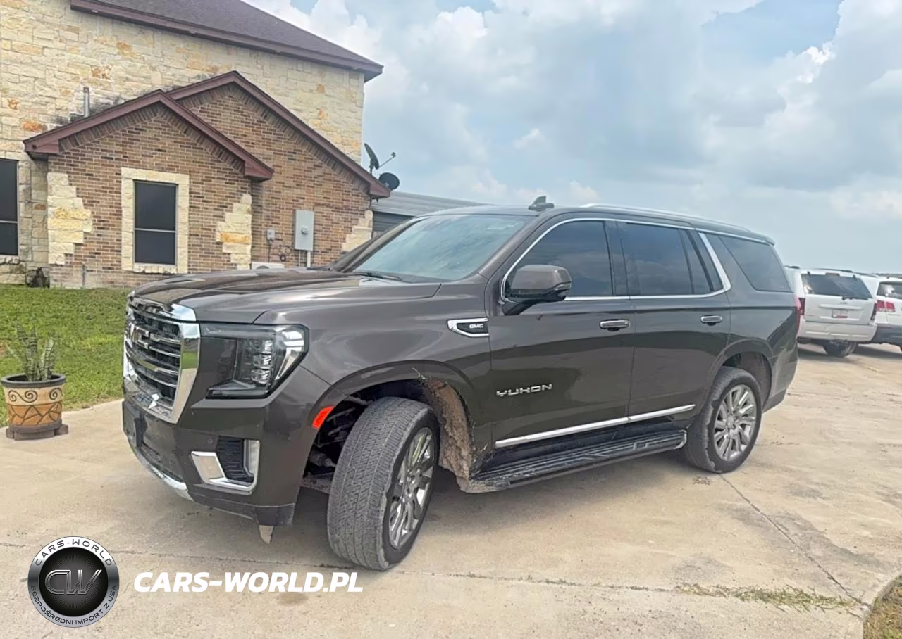 2021 GMC Yukon Slt VIN:1GKS1BKD6MR441493 - 2