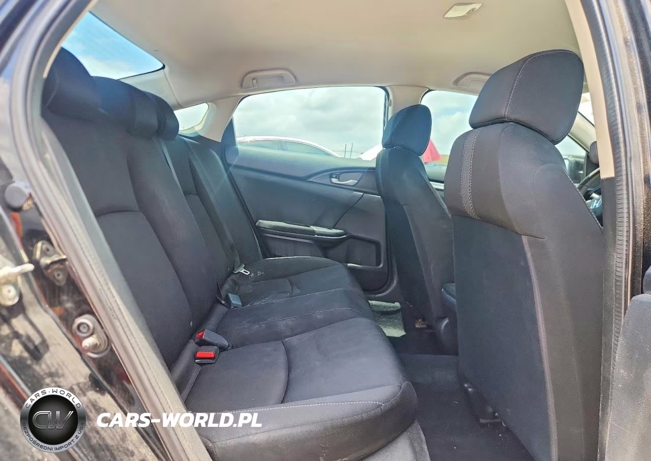 2019 Honda Civic Lx VIN:19XFC2F65KE040576 - 10