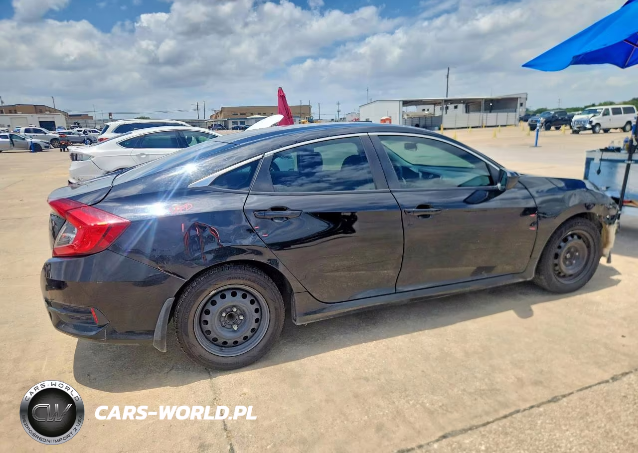 2019 Honda Civic Lx VIN:19XFC2F65KE040576 - 3