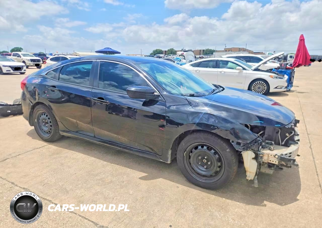 2019 Honda Civic Lx VIN:19XFC2F65KE040576 - 4