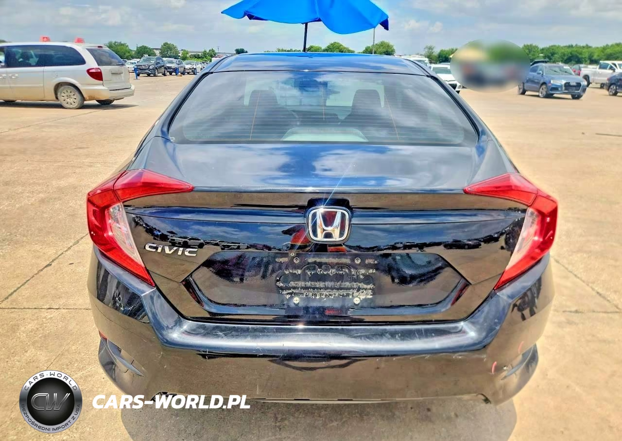 2019 Honda Civic Lx VIN:19XFC2F65KE040576 - 6