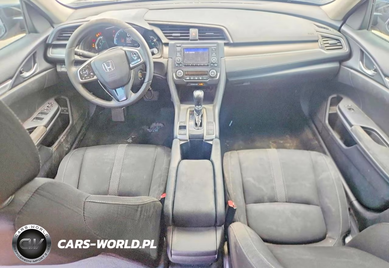 2019 Honda Civic Lx VIN:19XFC2F65KE040576 - 8
