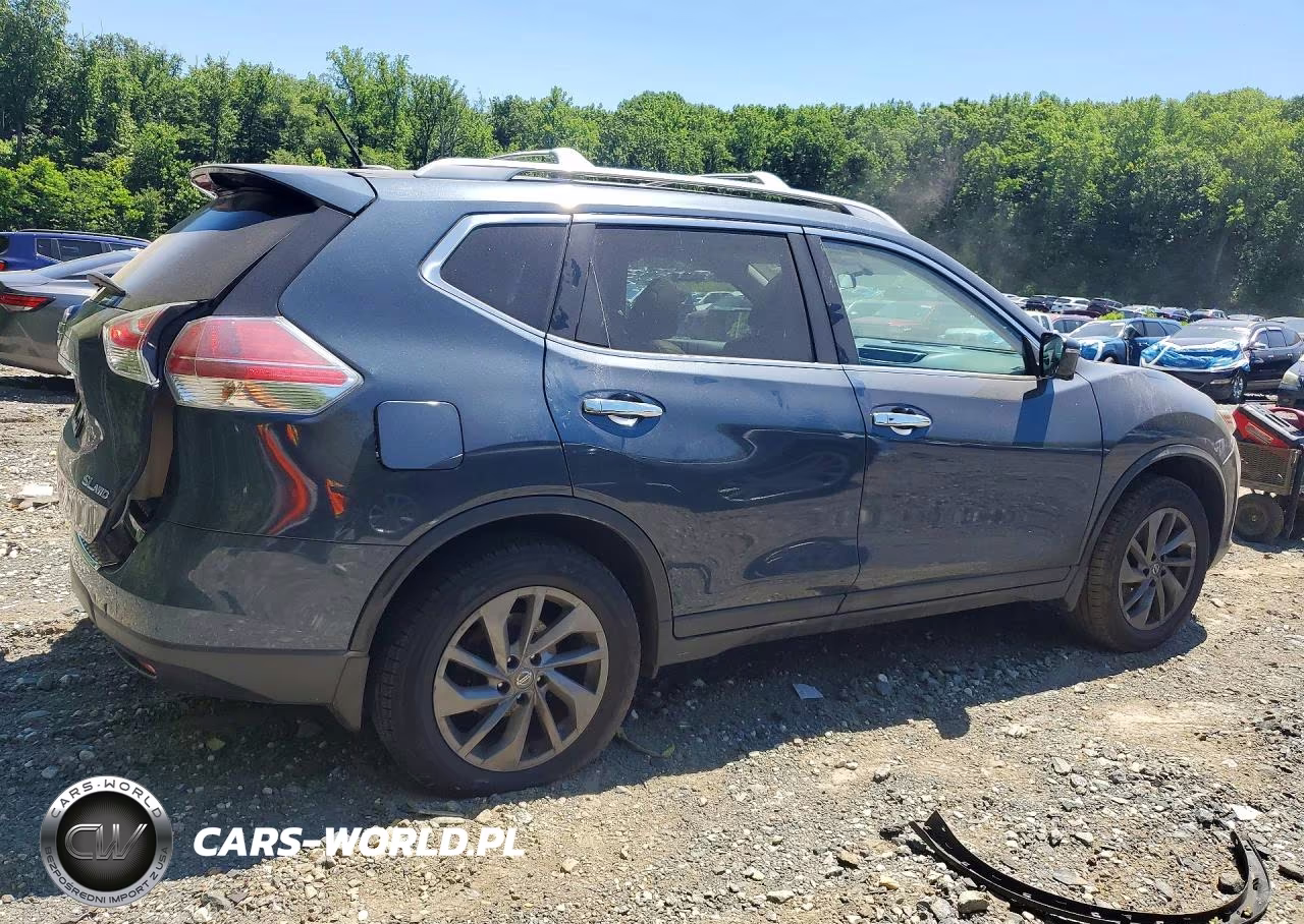 2016 Nissan Rogue Sl VIN:5N1AT2MV6GC803641 - 3