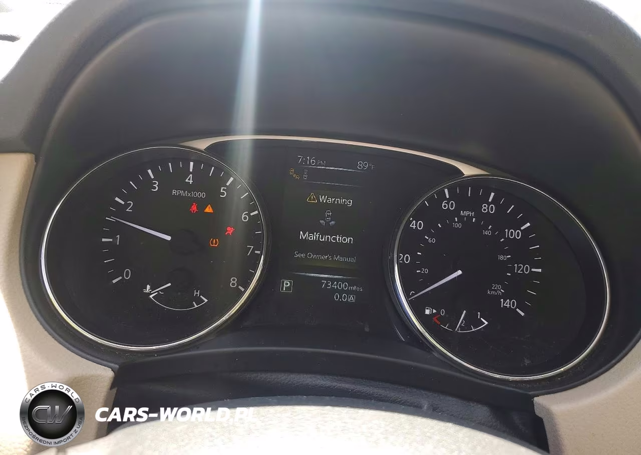 2016 Nissan Rogue Sl VIN:5N1AT2MV6GC803641 - 9