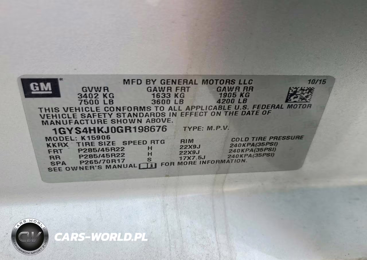 2016 Cadillac Escalade Esv Luxury VIN:1GYS4HKJ0GR198676 - 13