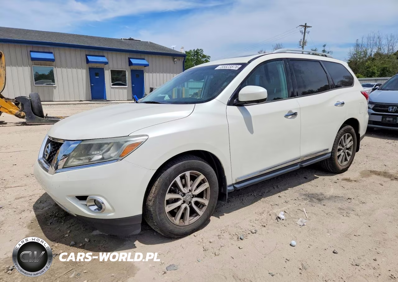 2016 Nissan Pathfinder Sl VIN:5N1AR2MM8GC605066 - 1