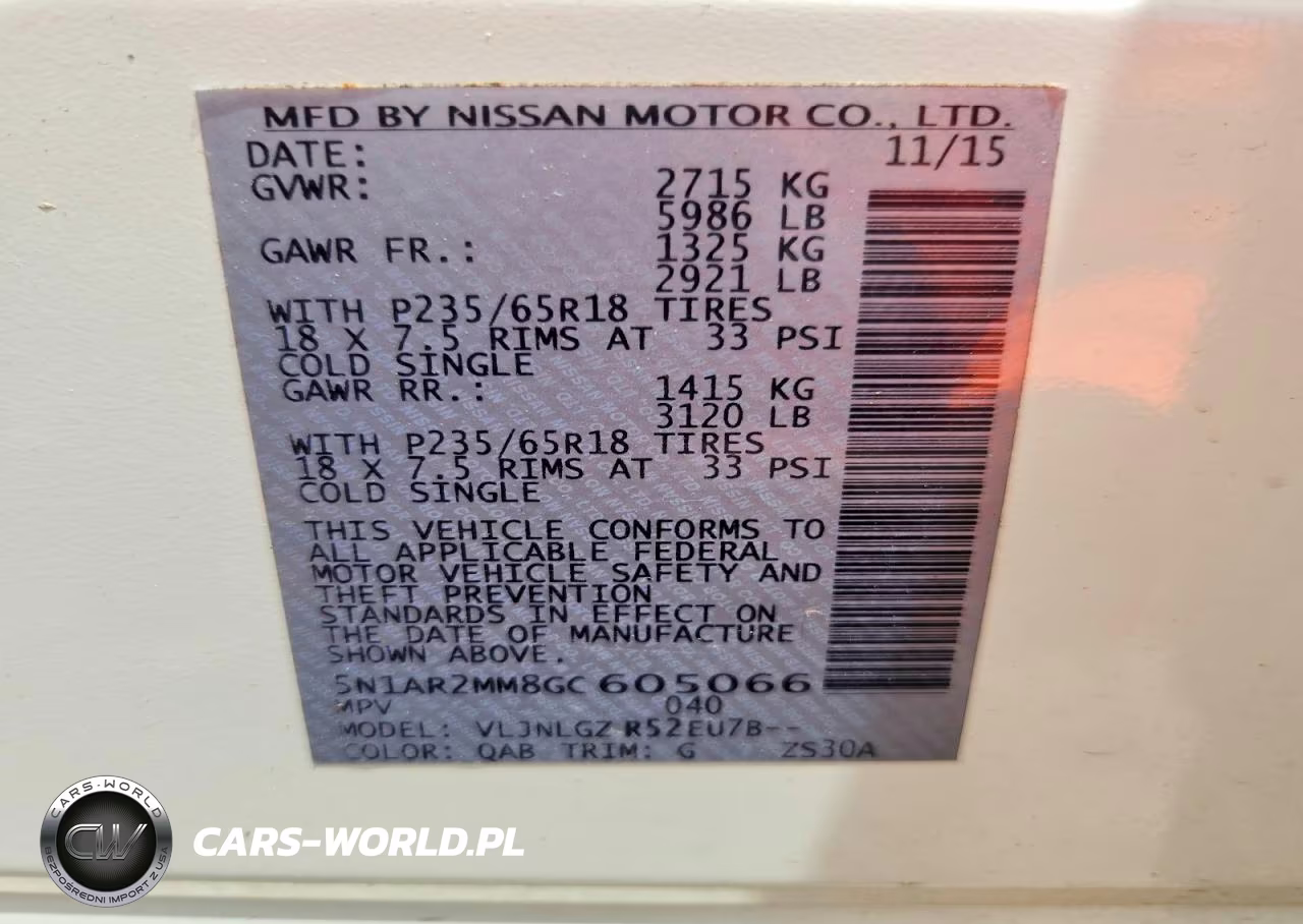 2016 Nissan Pathfinder Sl VIN:5N1AR2MM8GC605066 - 13