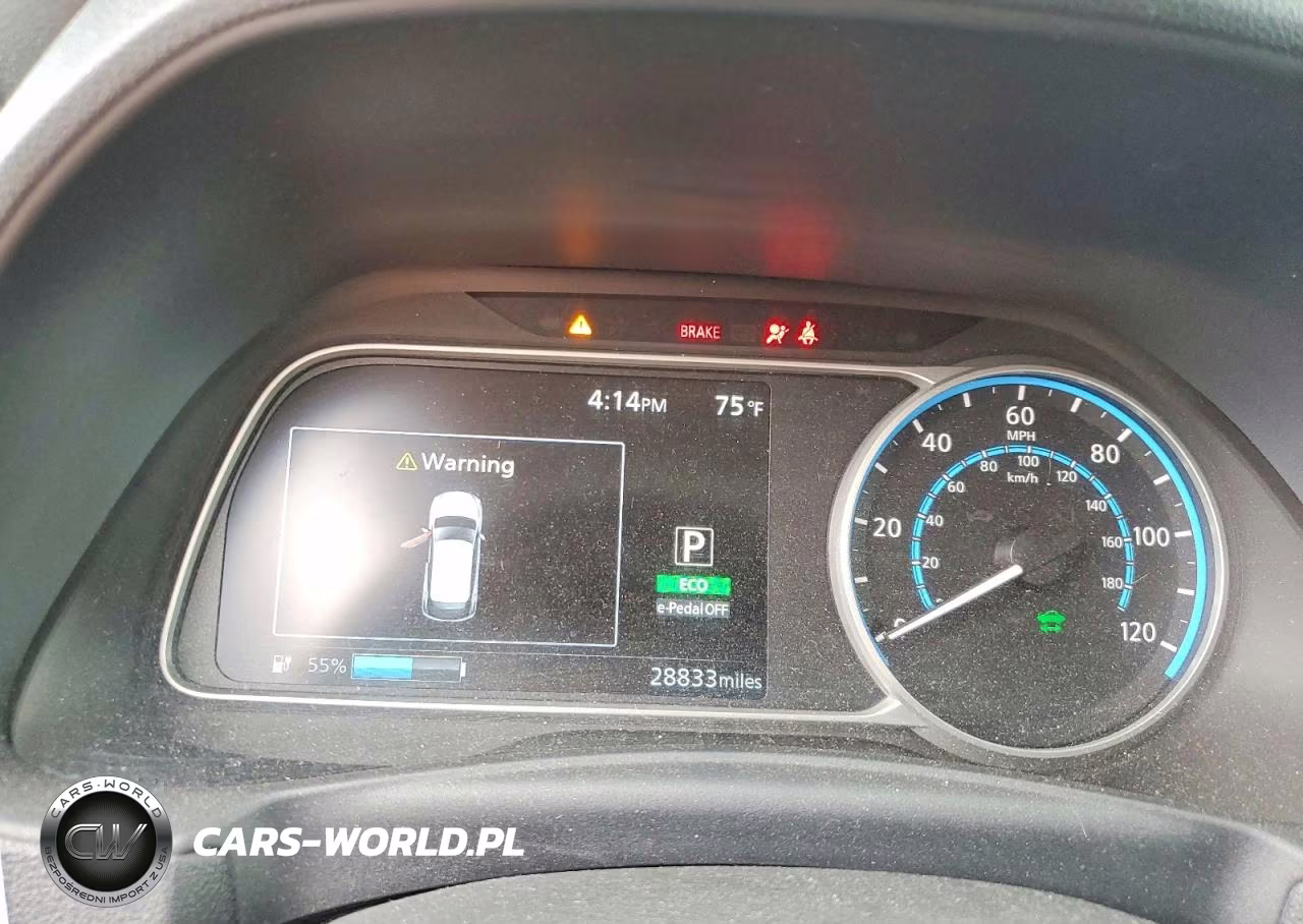 2020 Nissan Leaf S Plus VIN:1N4BZ1BPXLC308039 - 9