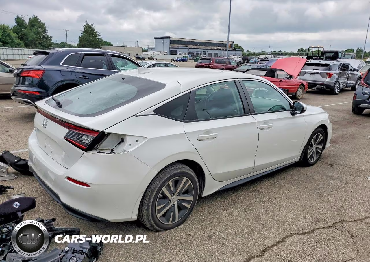 2024 Honda Civic Lx VIN:19XFL2H54RE036033 - 3