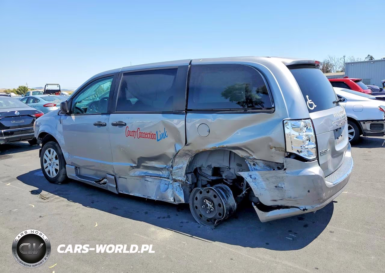 2019 Dodge Grand Caravan Se VIN:2C7WDGBG5KR584165 - 2