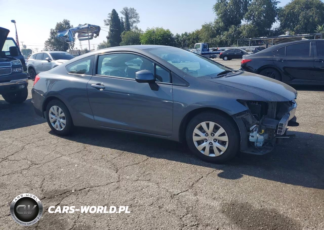 2012 Honda Civic Lx VIN:2HGFG3B57CH554248 - 4