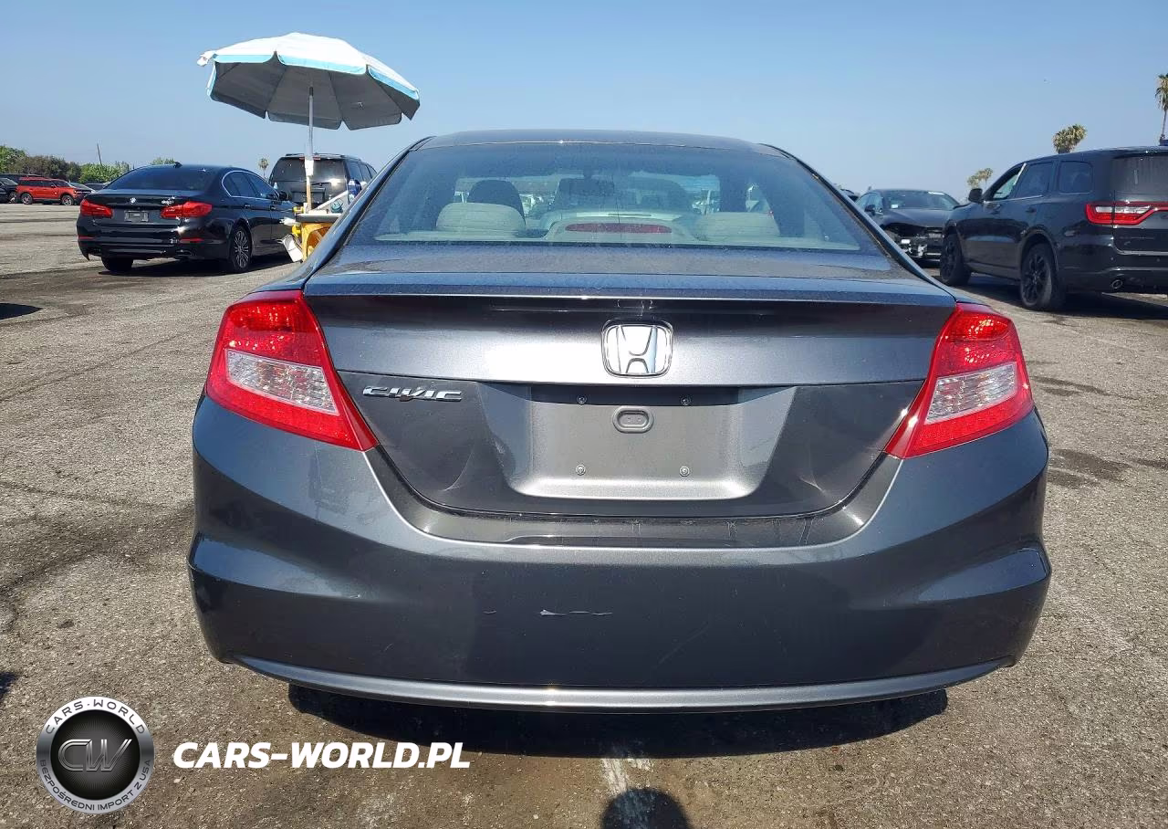 2012 Honda Civic Lx VIN:2HGFG3B57CH554248 - 6