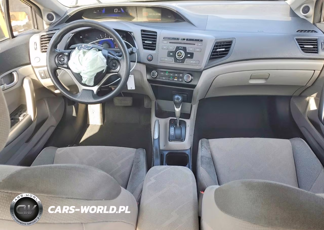 2012 Honda Civic Lx VIN:2HGFG3B57CH554248 - 8