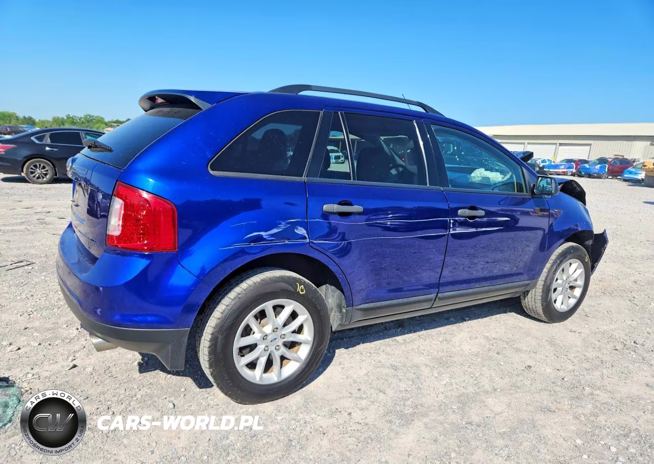 2014 Ford Edge Se VIN:2FMDK3GC6EBA16542 - 3