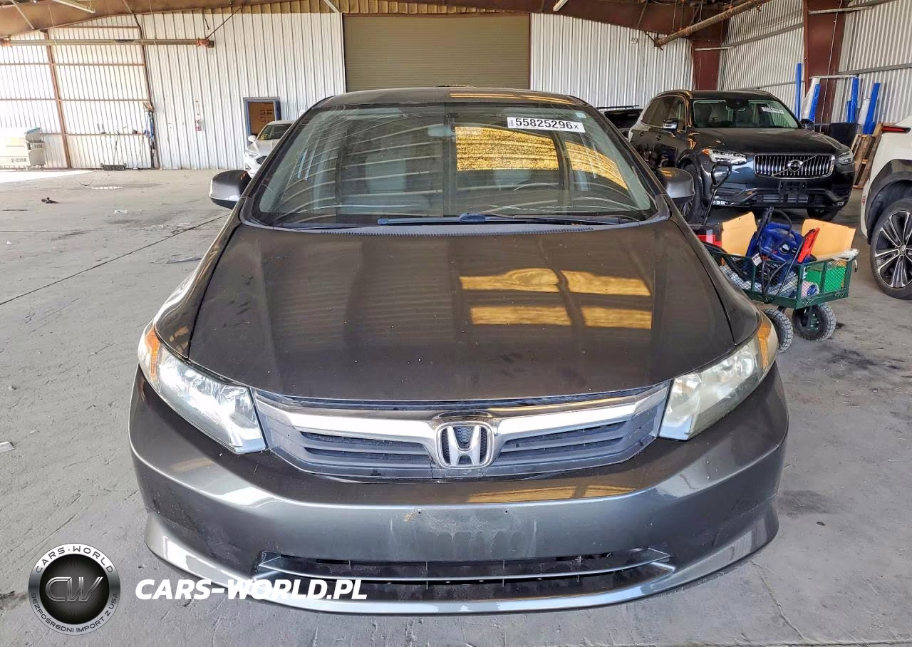 2012 Honda Civic Lx VIN:2HGFB2F51CH311442 - 5