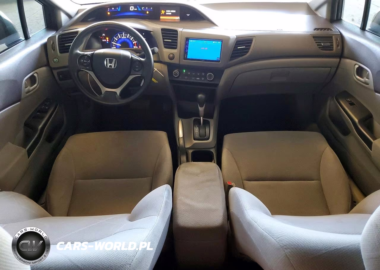 2012 Honda Civic Lx VIN:2HGFB2F51CH311442 - 8