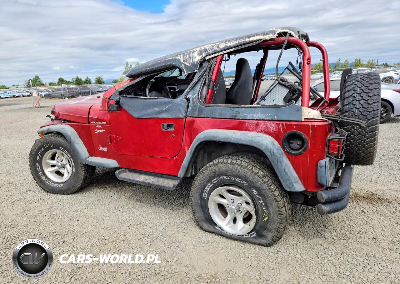 1999 Jeep Wrangler Sport VIN:1J4FY19S3XP482830 - 2