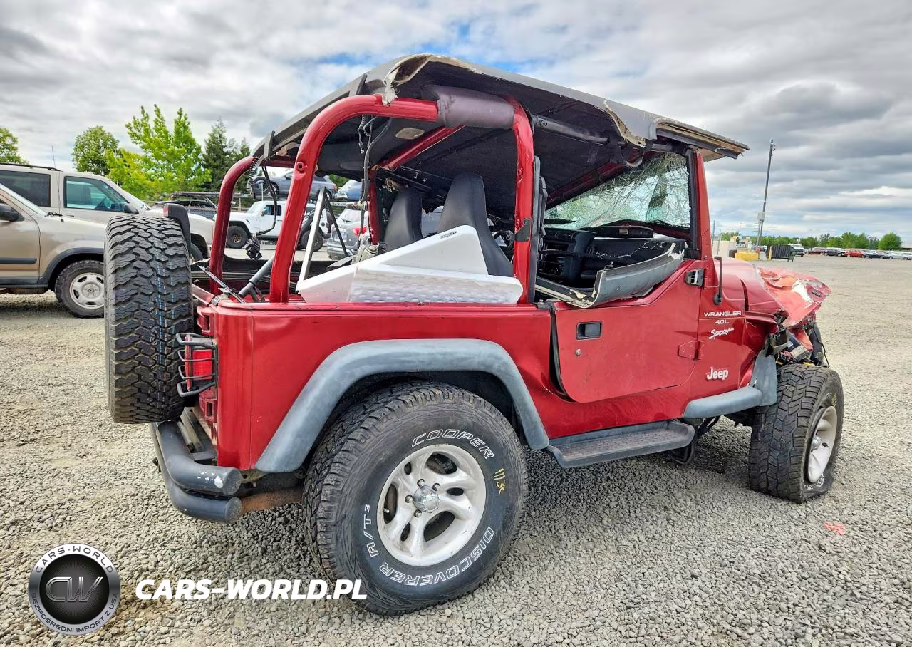 1999 Jeep Wrangler Sport VIN:1J4FY19S3XP482830 - 3