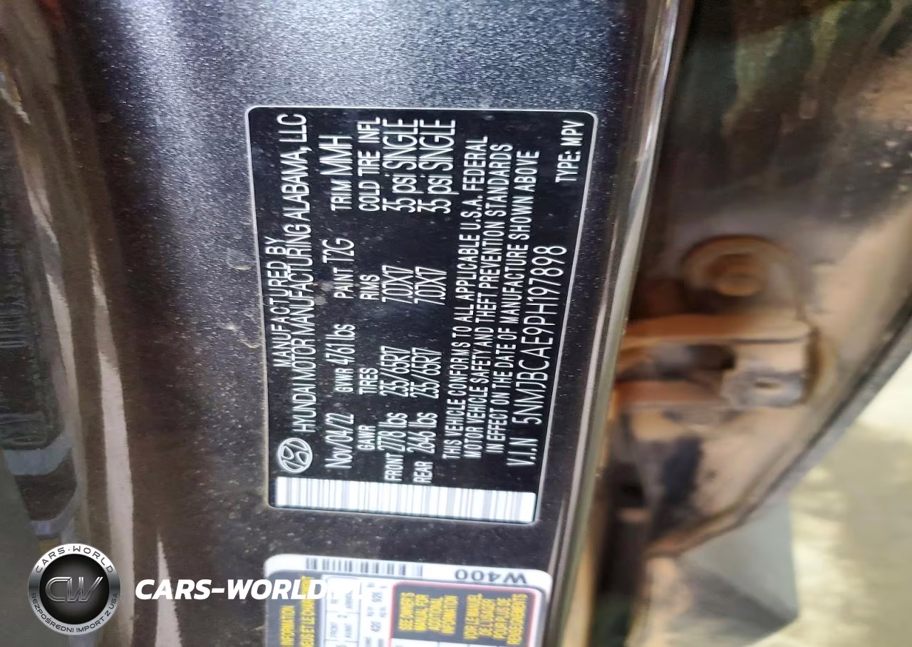 2023 Hyundai Tucson Sel VIN:5NMJBCAE9PH197898 - 13