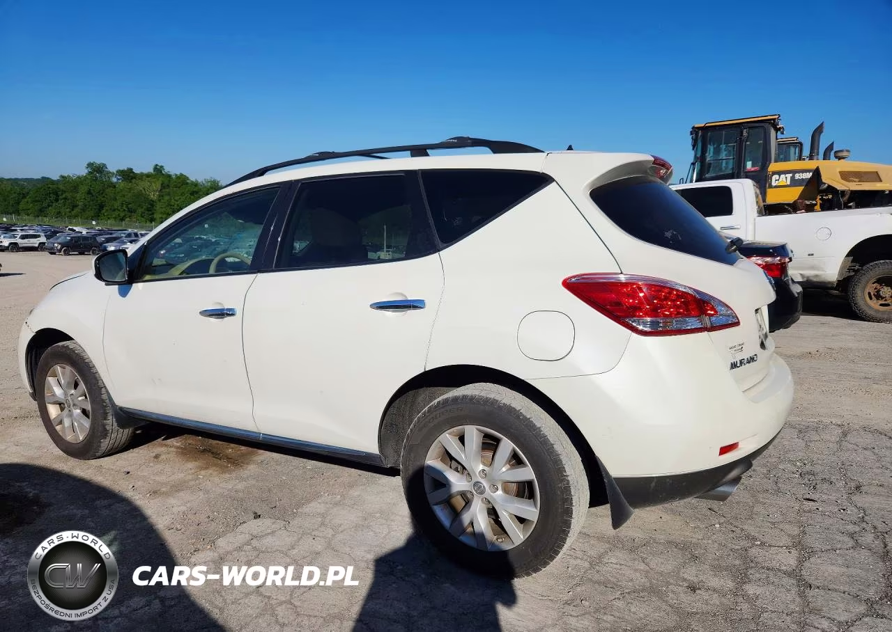 2014 Nissan Murano Sl VIN:JN8AZ1MU6EW415586 - 2