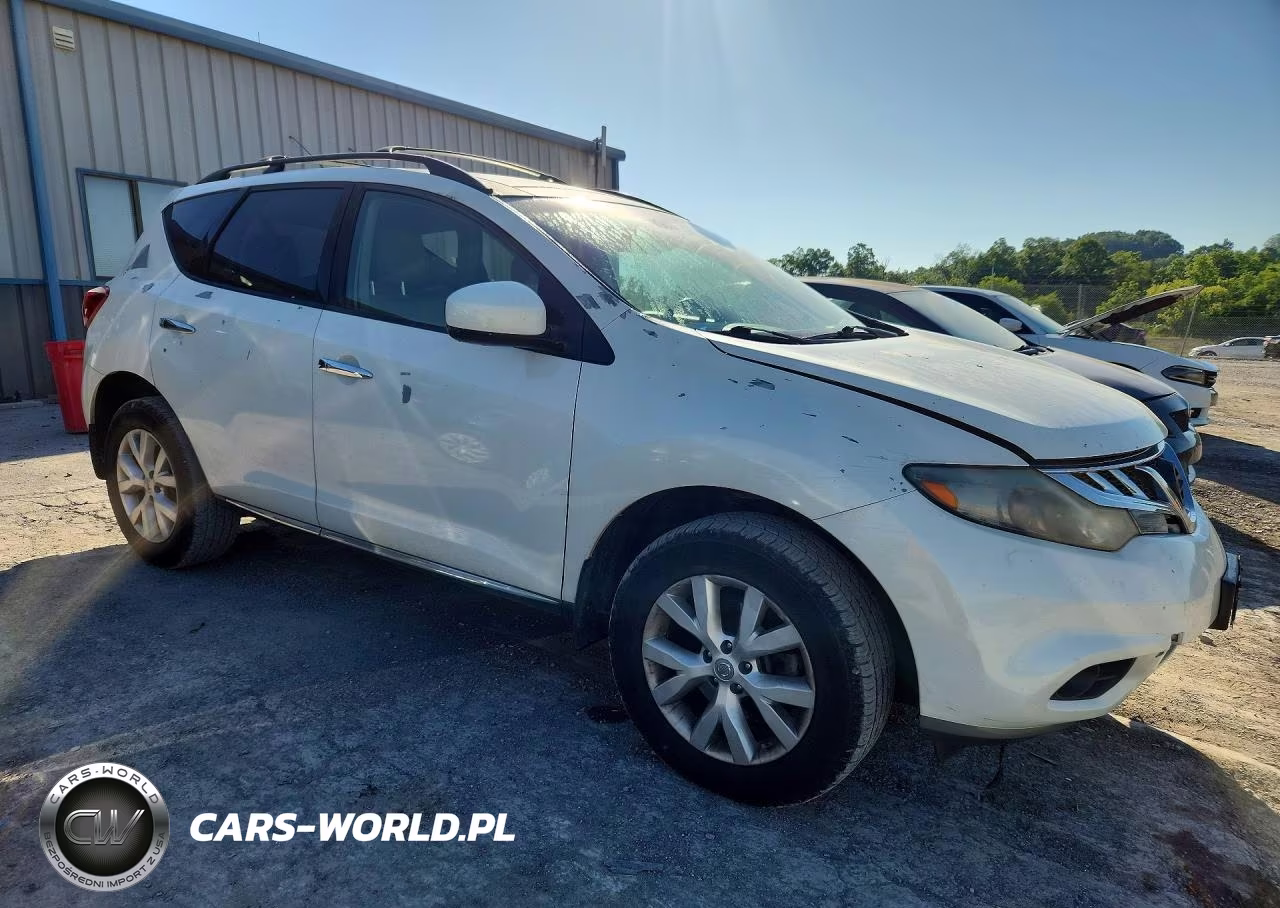 2014 Nissan Murano Sl VIN:JN8AZ1MU6EW415586 - 4