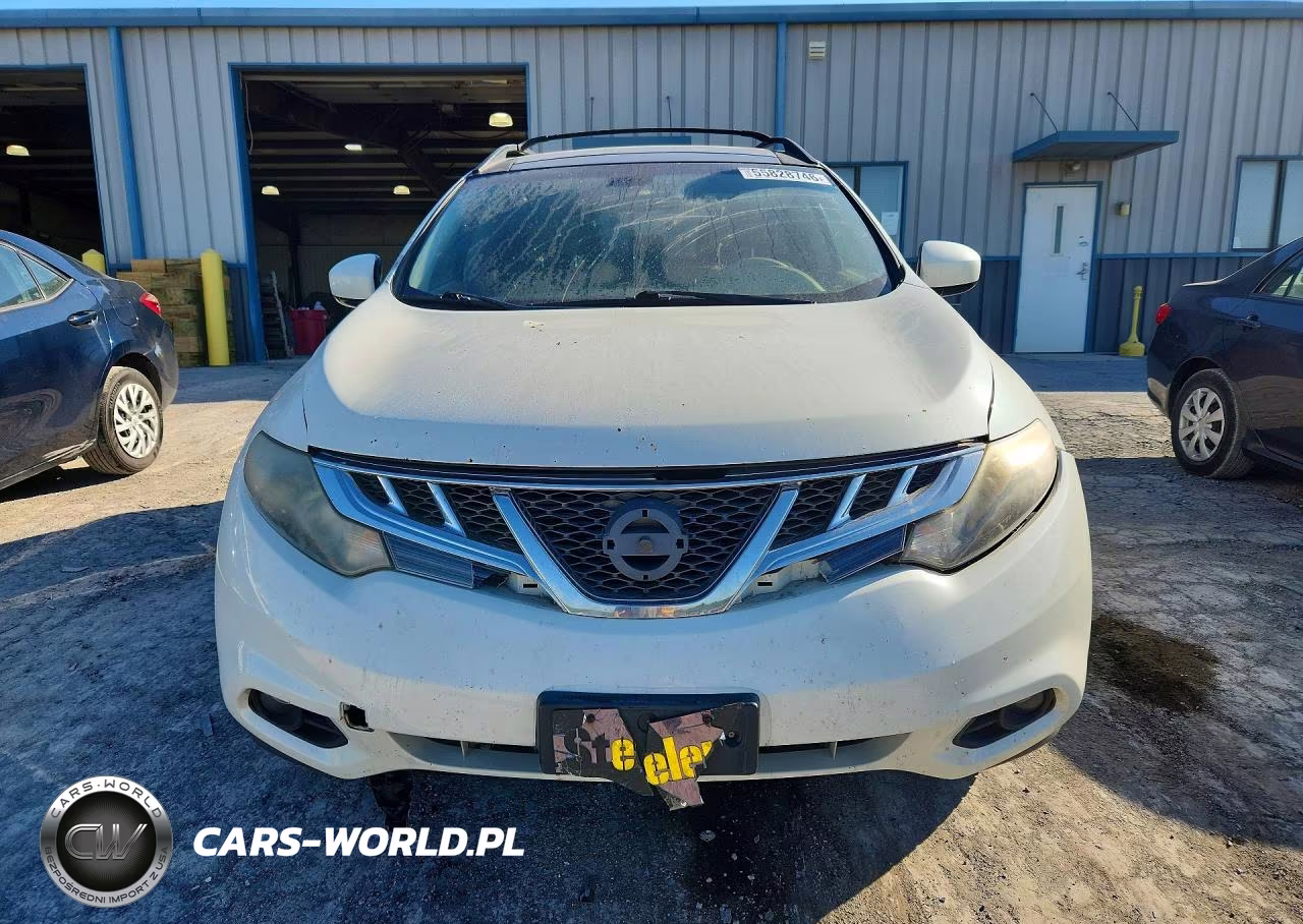 2014 Nissan Murano Sl VIN:JN8AZ1MU6EW415586 - 5