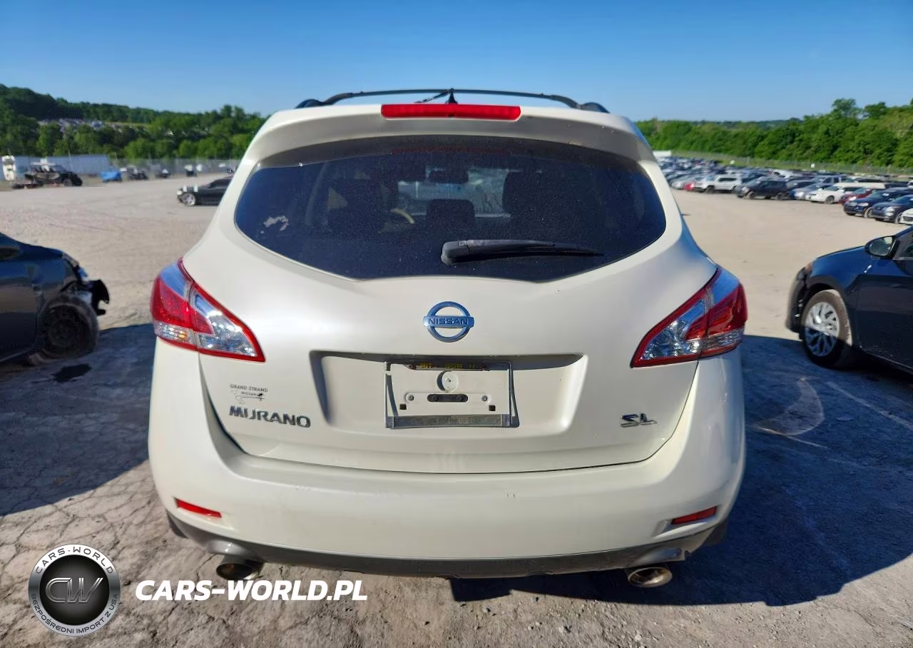 2014 Nissan Murano Sl VIN:JN8AZ1MU6EW415586 - 6