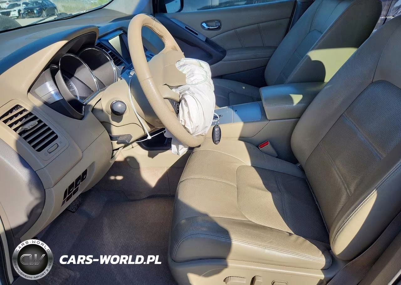 2014 Nissan Murano Sl VIN:JN8AZ1MU6EW415586 - 7