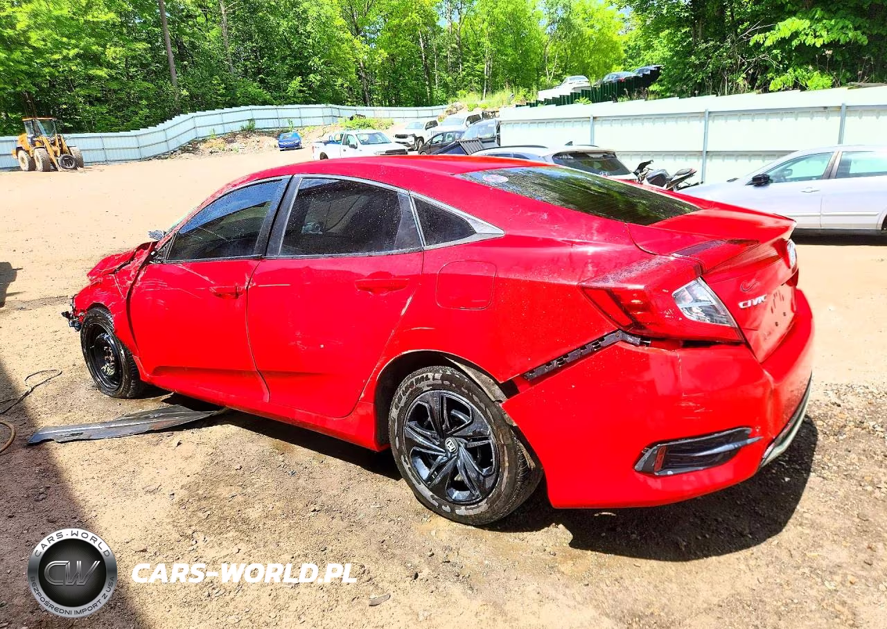 2020 Honda Civic Lx VIN:2HGFC2F69LH554518 - 2
