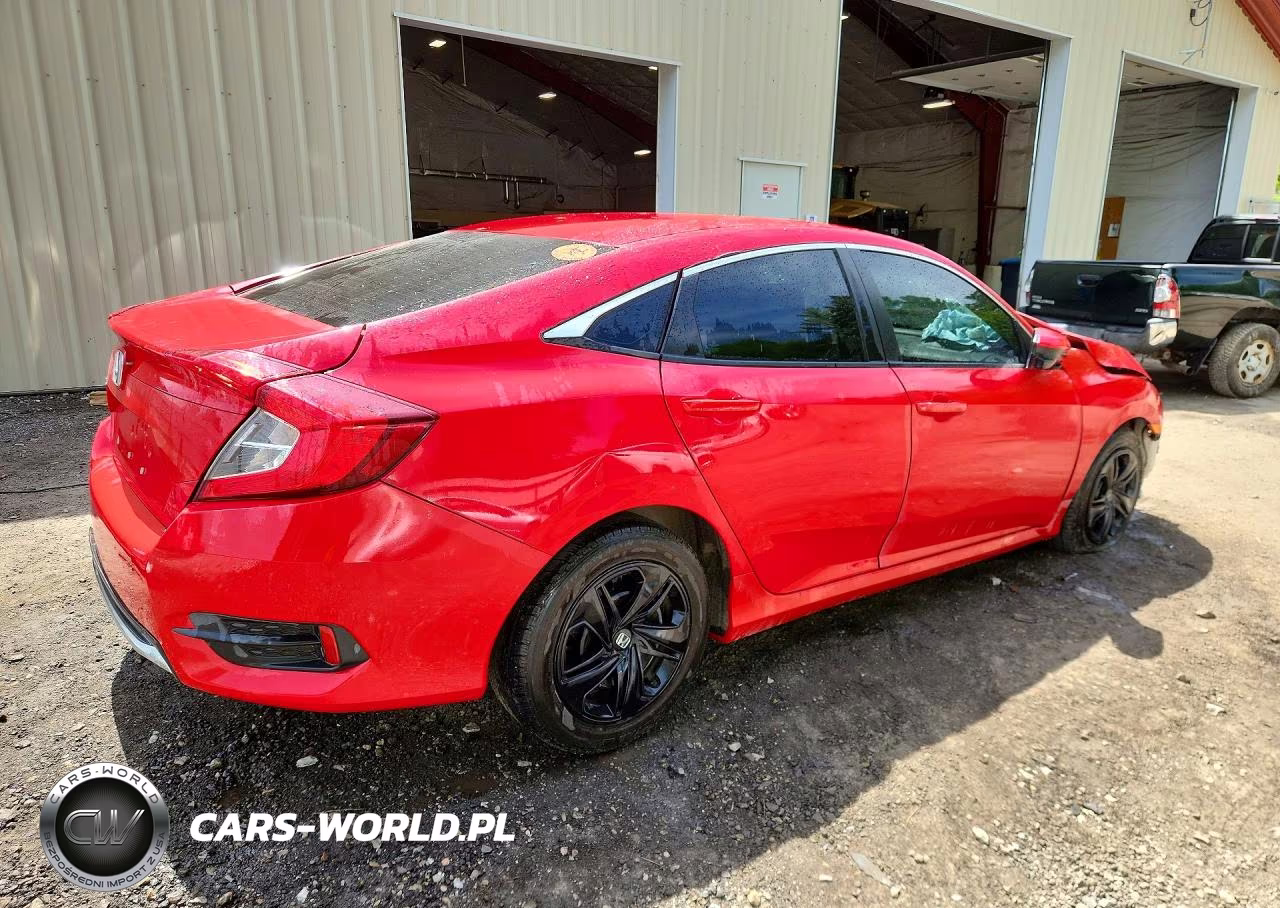 2020 Honda Civic Lx VIN:2HGFC2F69LH554518 - 3