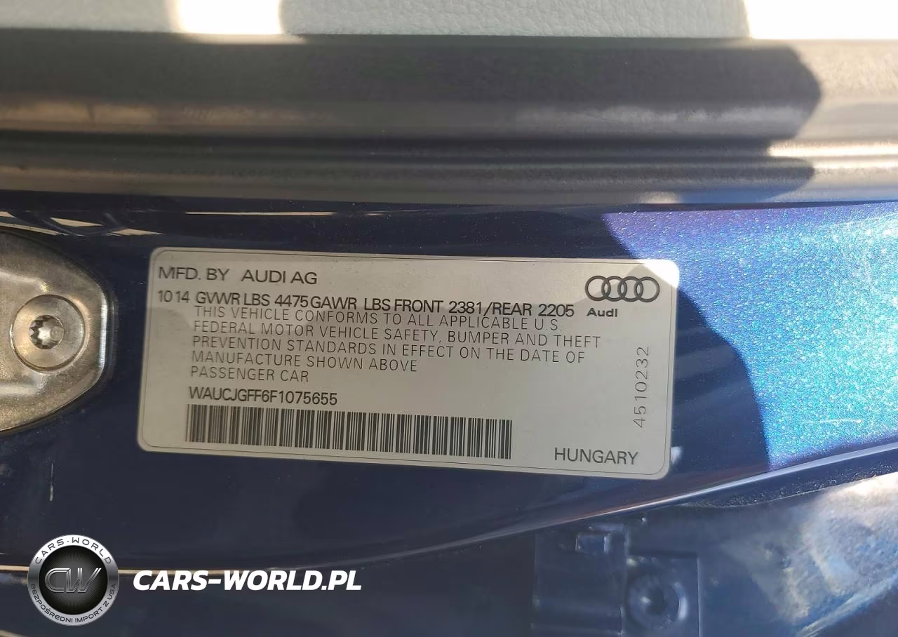 2015 Audi A3 Premium Plus VIN:WAUCJGFF6F1075655 - 13
