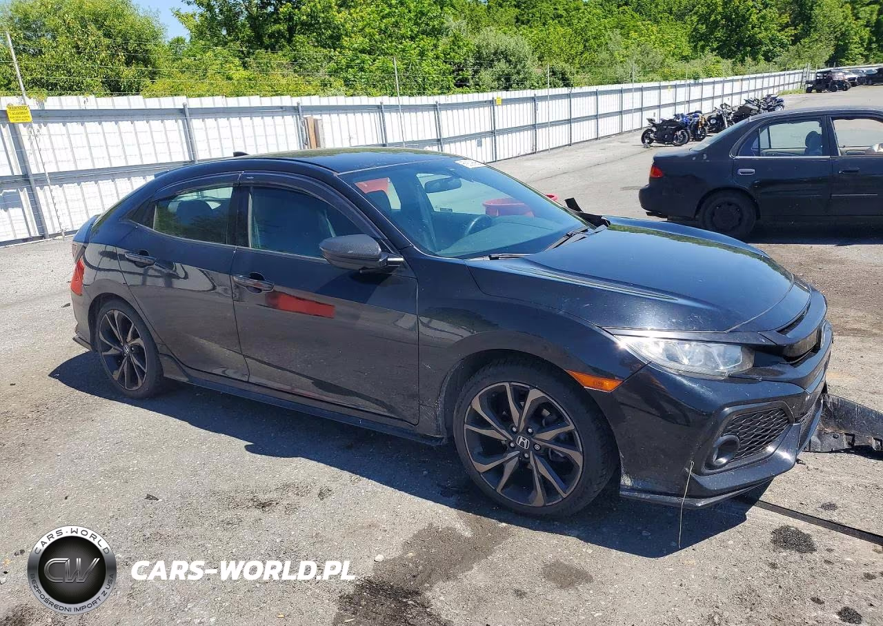 2018 Honda Civic Sport VIN:SHHFK7G42JU226855 - 4