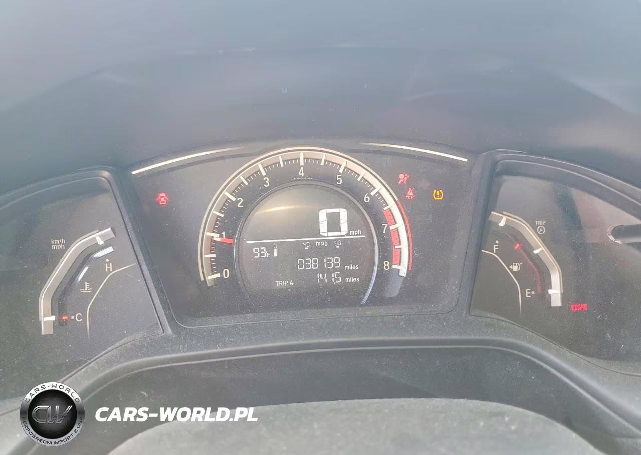 2018 Honda Civic Sport VIN:SHHFK7G42JU226855 - 9
