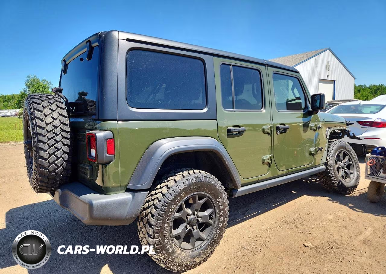 2020 Jeep Wrangler Unlimited Sport VIN:1C4HJXDN4LW301645 - 3