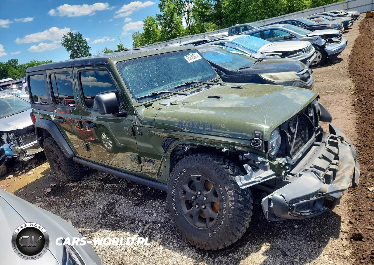 2020 Jeep Wrangler Unlimited Sport VIN:1C4HJXDN4LW301645 - 4