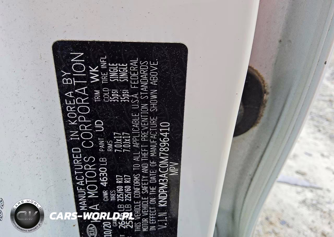 2021 Kia Sportage Lx VIN:KNDPM3AC0M7896410 - 13
