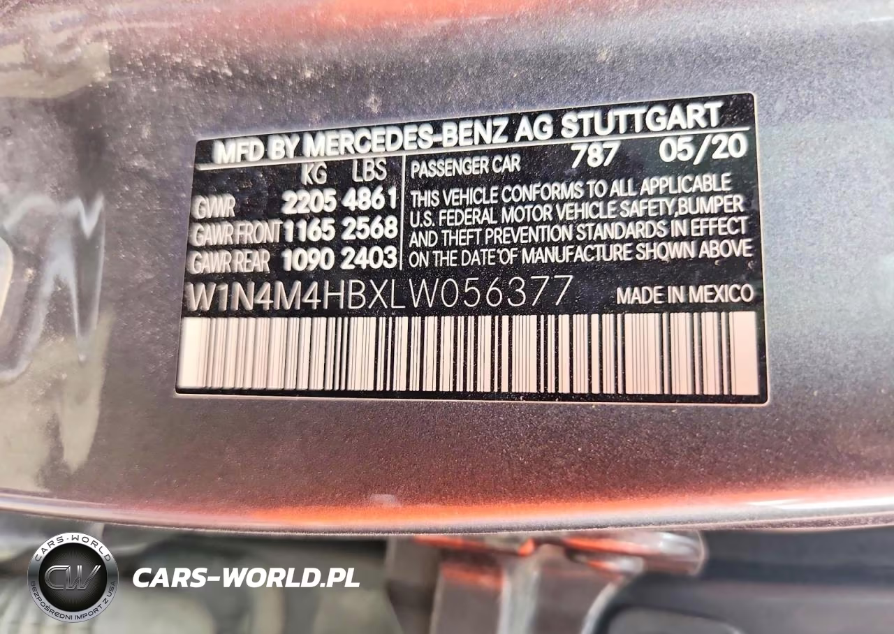 2020 Mercedes-Benz Glb 250 4Matic VIN:W1N4M4HBXLW056377 - 13