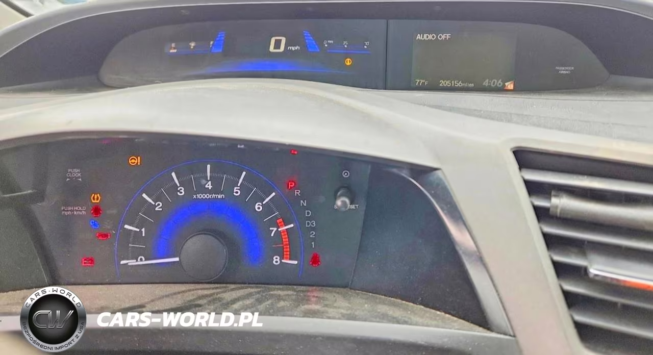 2012 Honda Civic VIN:2HGFG3B8XCH556800 - 9