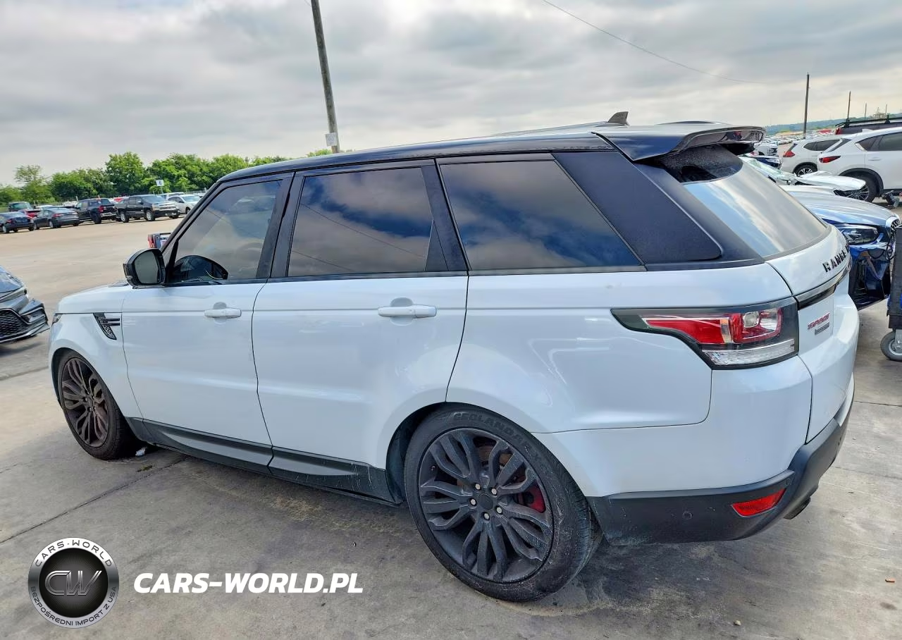 2016 Land Rover Range Rover Sport Sc VIN:SALWR2EF8GA595105 - 2