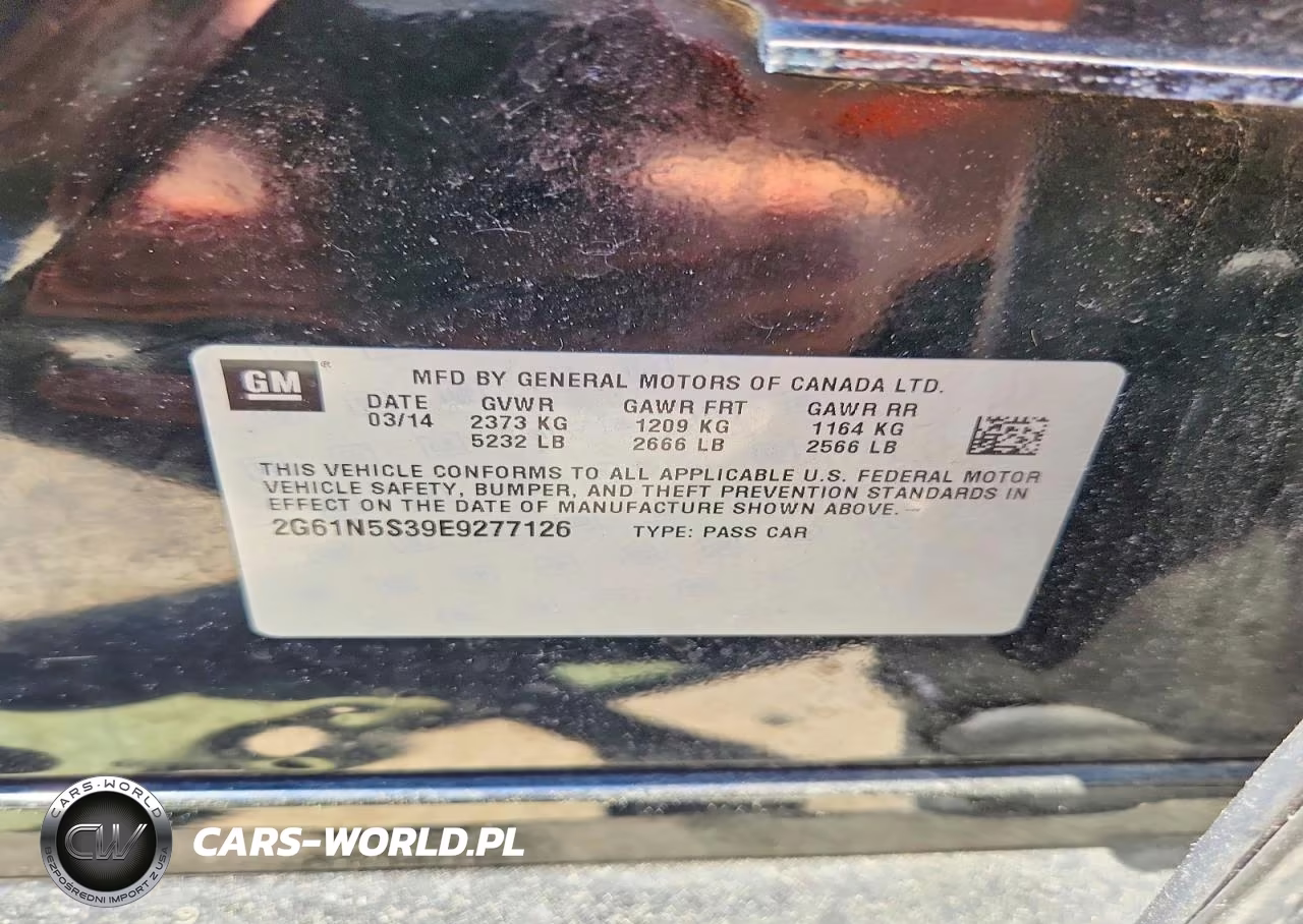 2014 Cadillac Xts Luxury Collection VIN:2G61N5S39E9277126 - 13