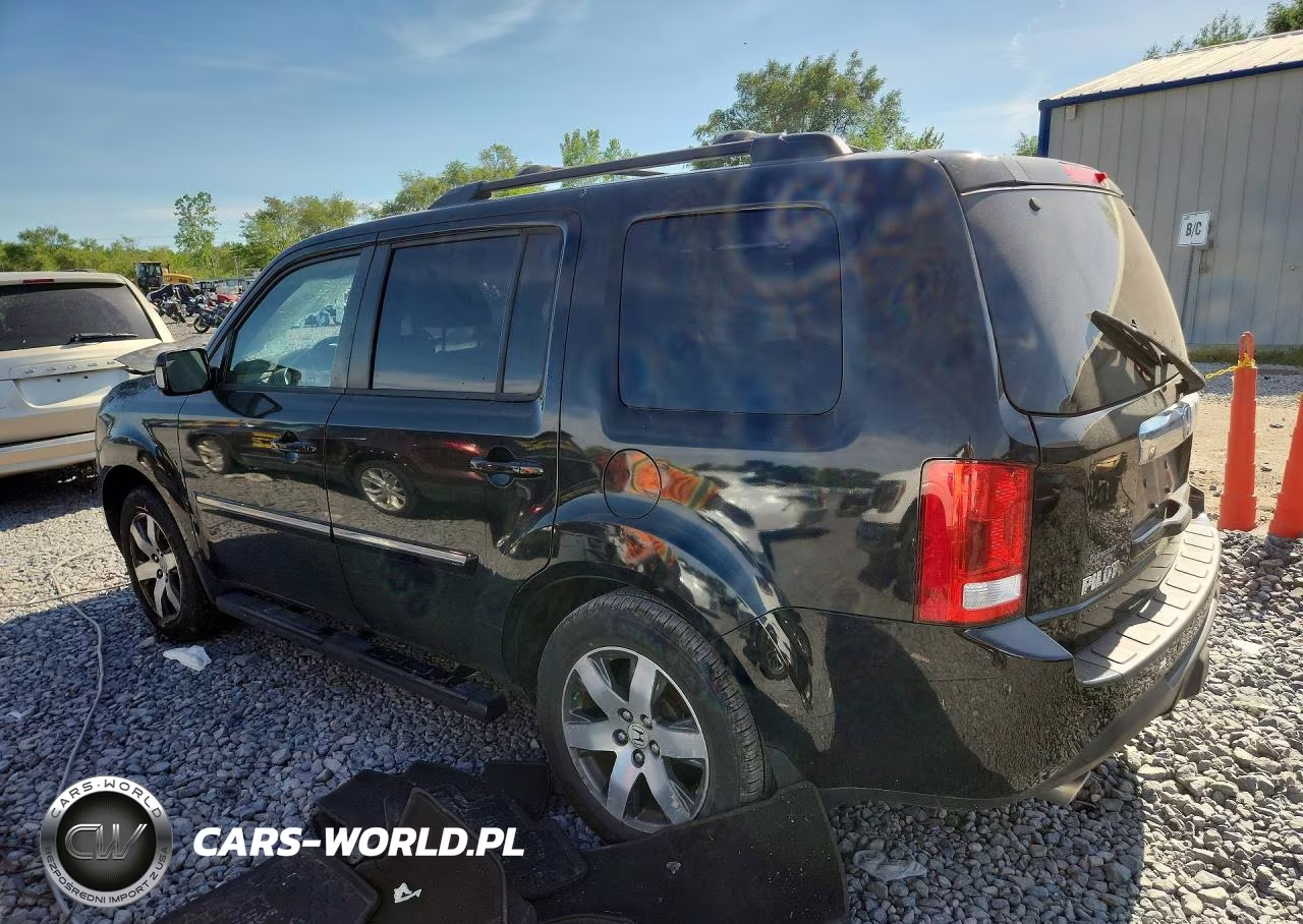 2012 Honda Pilot Touring VIN:5FNYF3H98CB021609 - 2