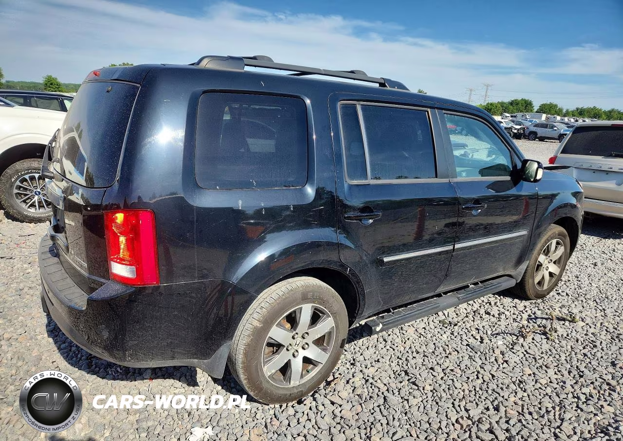 2012 Honda Pilot Touring VIN:5FNYF3H98CB021609 - 3