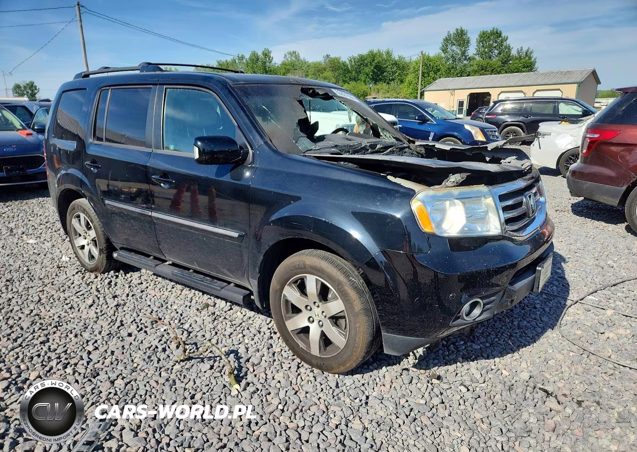 2012 Honda Pilot Touring VIN:5FNYF3H98CB021609 - 4