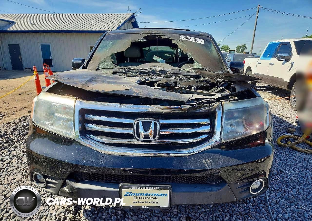2012 Honda Pilot Touring VIN:5FNYF3H98CB021609 - 5