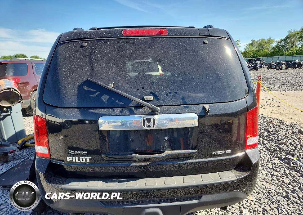 2012 Honda Pilot Touring VIN:5FNYF3H98CB021609 - 6